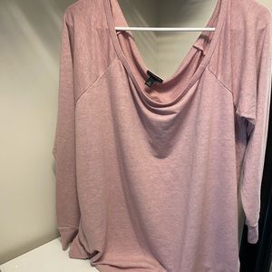 Off the shoulder top.